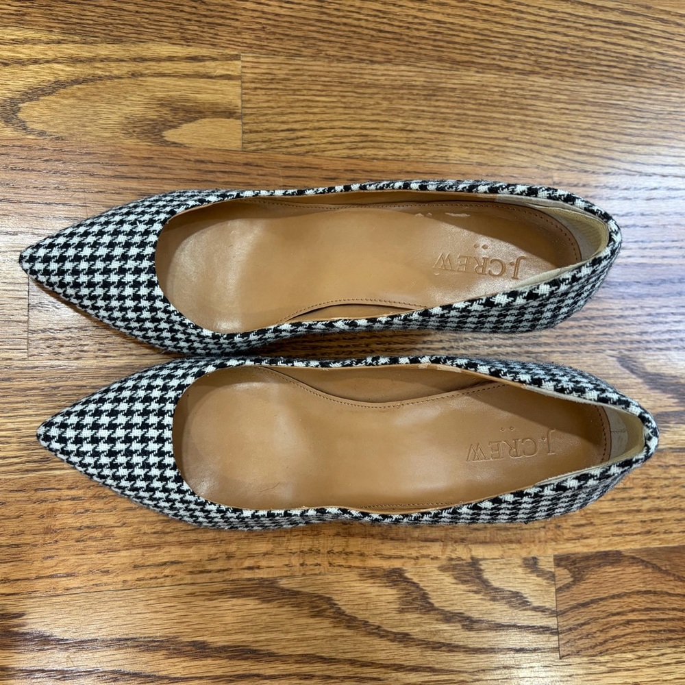 J. Crew Isabella Houndstooth Heels - Picture 4 of 8